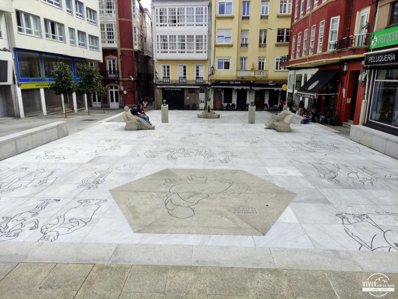 Plaza del Humor en A Coruña