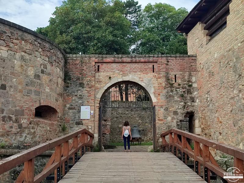 Puente levadizo del Castillo de Esztergom (Hungría)