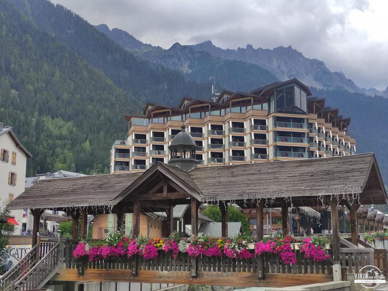 Puente cubierto de Chamonix (Francia)