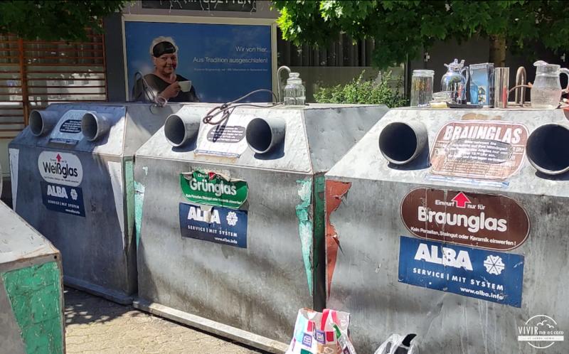 Reciclaje de vidrio en Alemania