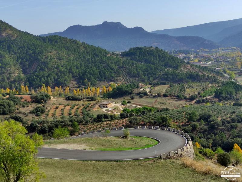 Vistas desde el Mirador Sur de Riópar Viejo (Albacete)