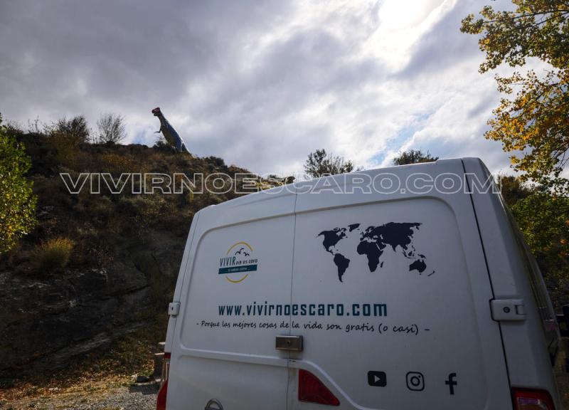 Furgoneta camper en Enciso (La Rioja)