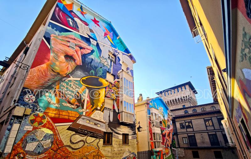 Ruta grafitis murales de Vitoria-Gasteiz