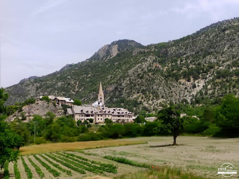 Pueblo de Saint-Crepin (Ecrins, Francia)