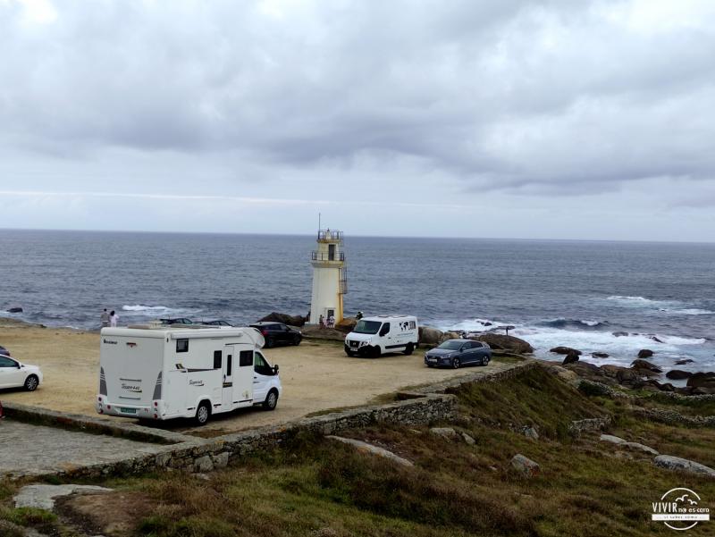 Santuario de Muxía en furgoneta camper o autocaravana