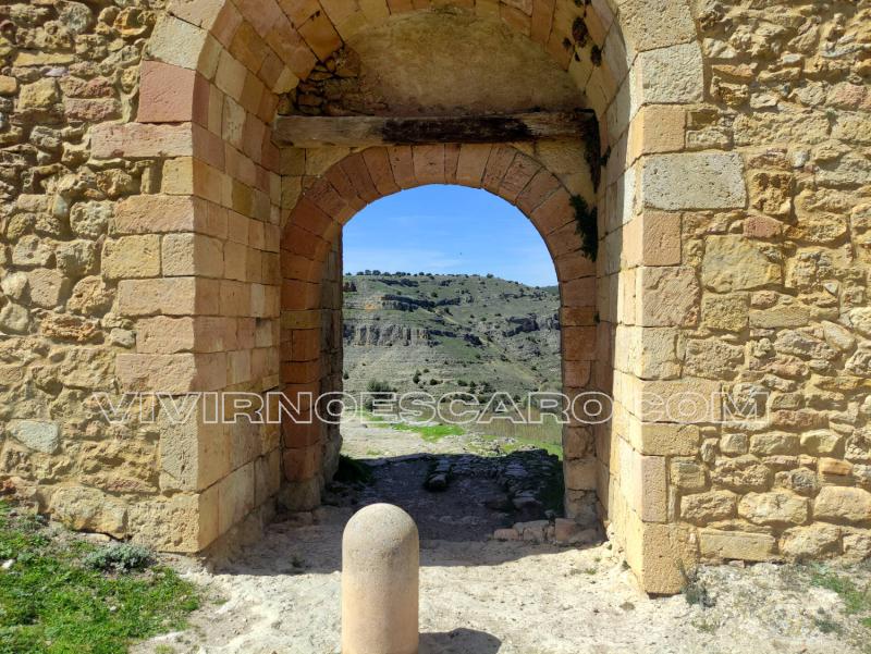 Senda de los dos Ríos. Calzada romana (Sepúlveda)