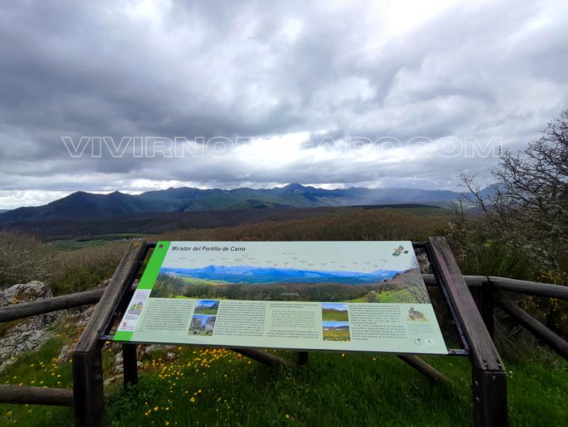 Senda del Oso de Palencia: Mirador Portillo de Carro
