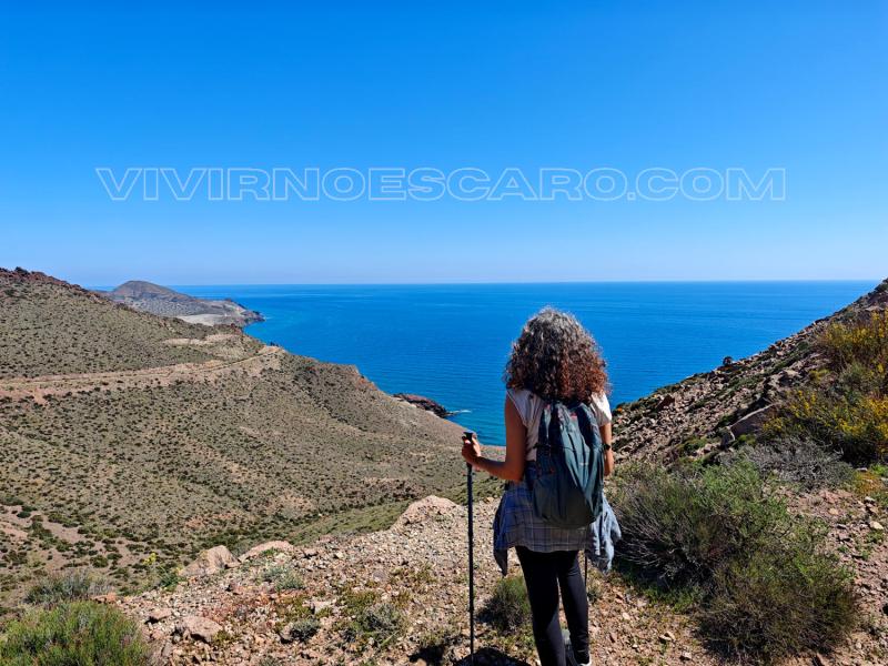 Ruta Sendero Vela Blanca en el Cabo de Gata