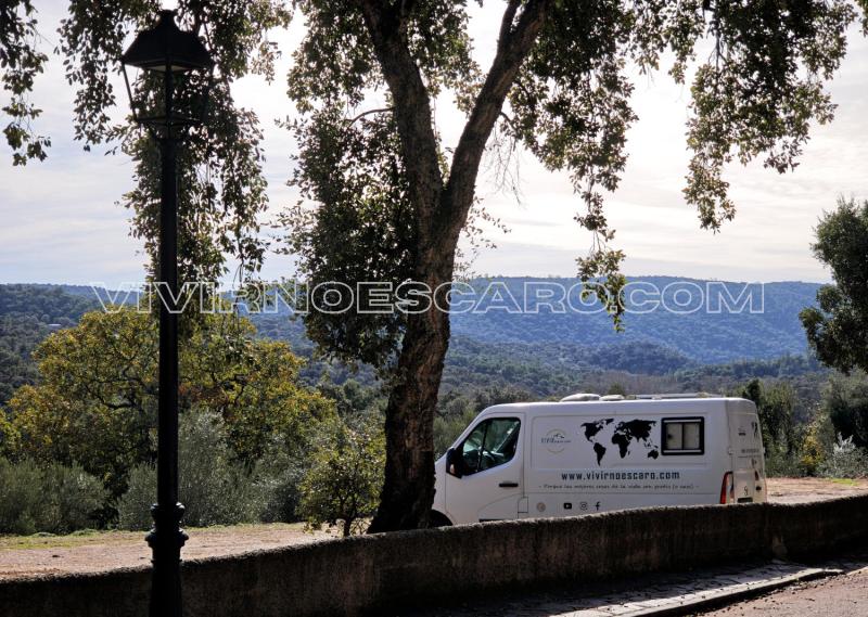 Camper en la Sierra de Aracena