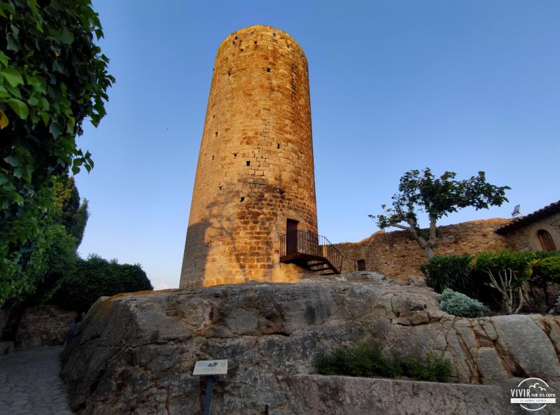Torre de las Horas en Pals (Gerona)
