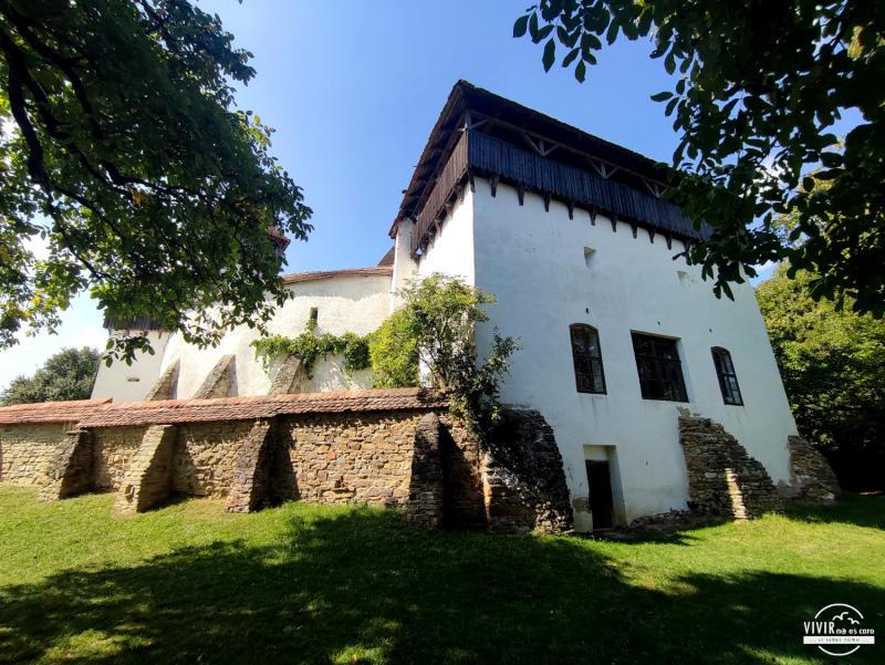 Viscri: Iglesia fortificada Patrimonio de la Humanidad (UNESCO) en Rumanía