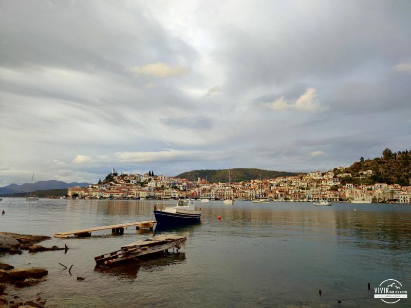 Poros desde Galata (Grecia)
