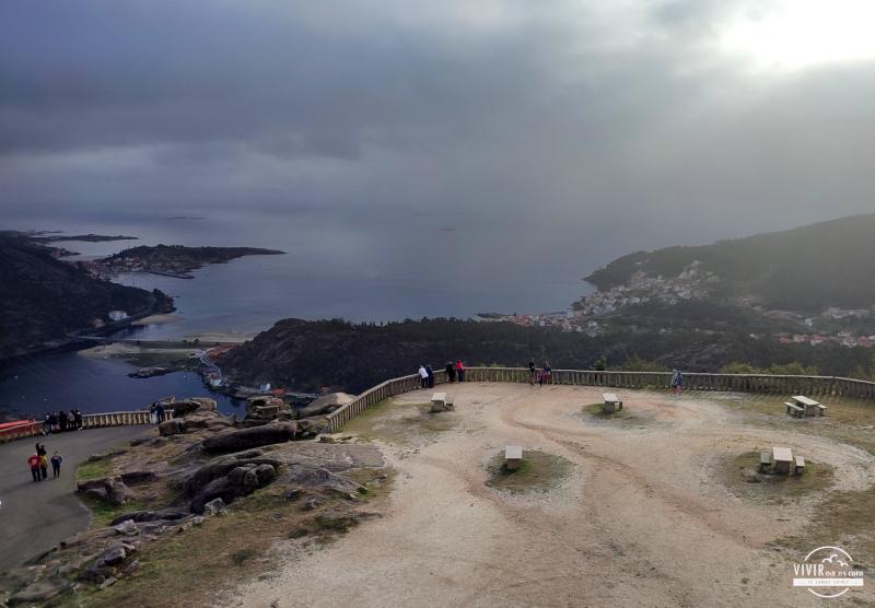 Vistas Mirador del Ézaro (Galicia)