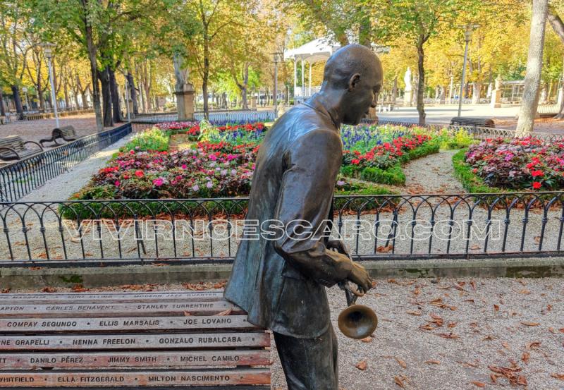 Vitoria: escultura jazz en el Parque de la Florida