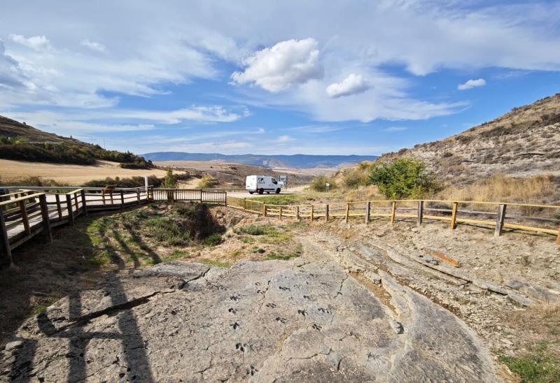 Yacimiento de Icnitas de Fuentesalvo (Soria)