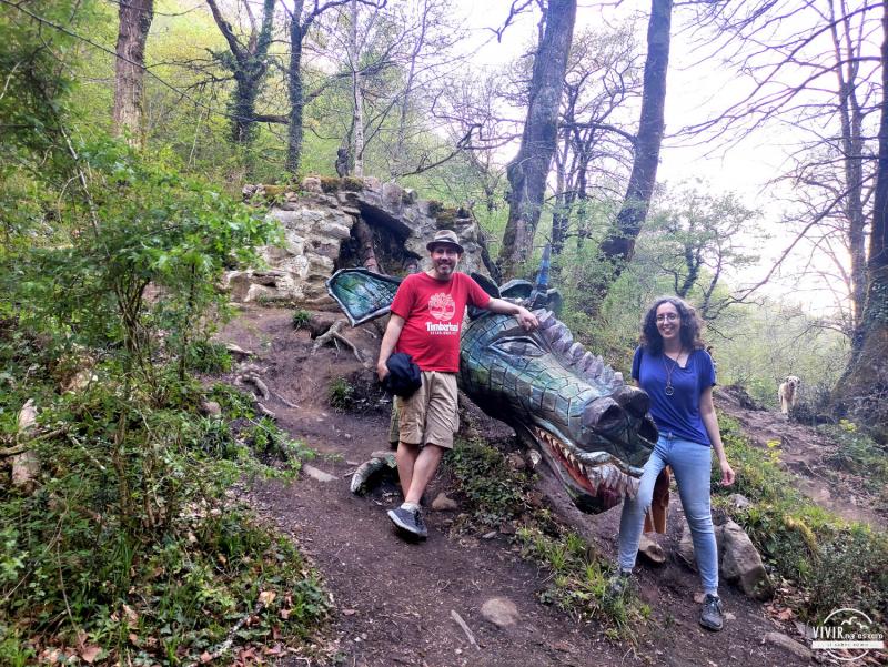 El Dragón en la Ruta Mitológica de Monte Tejas (Cantabria)