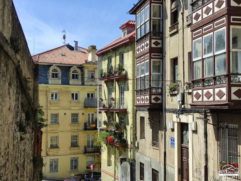 Calle del casco histórico de Santander