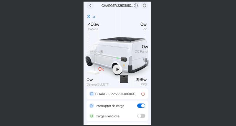 App Charger 2 de Bluetti