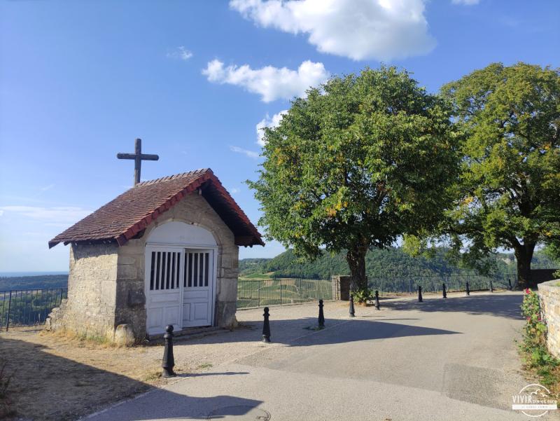 La capilla de Santa Anna en el Château-Chalon