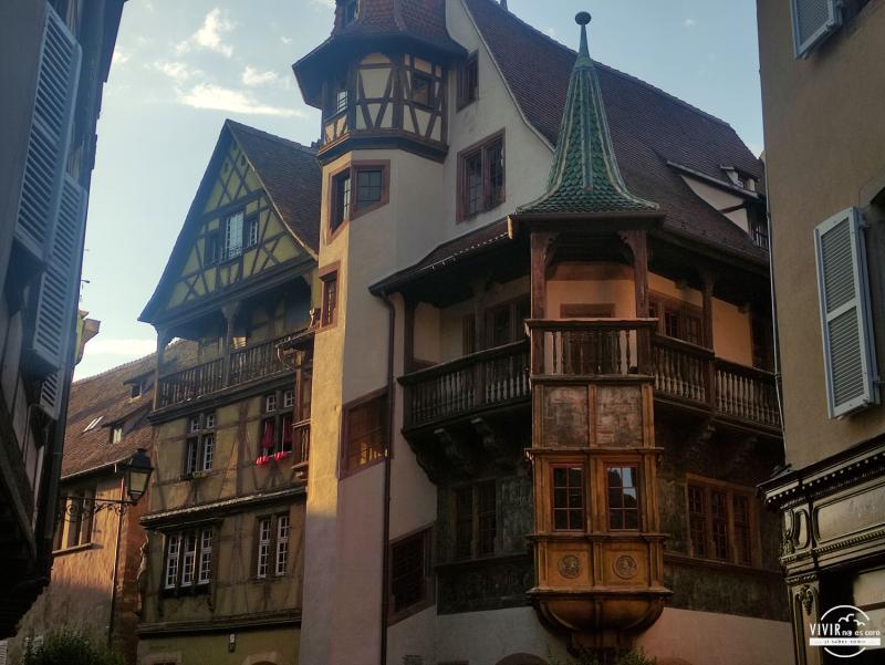 Casa Pfister en Colmar (Alsacia, Francia)