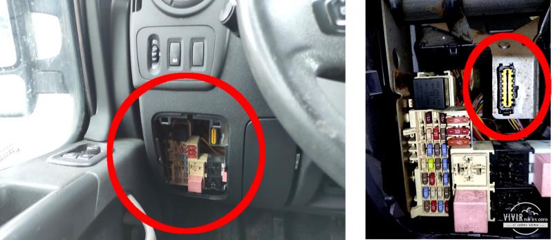Conector OBD2 furgoneta Nissan NV400