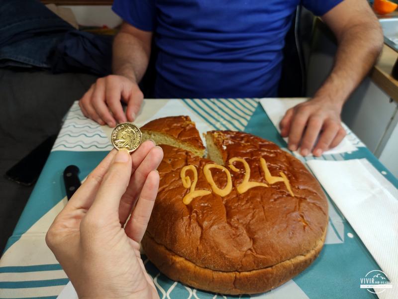 Gastronomía típica de Grecia: La Vasilopita o New Year's Cake