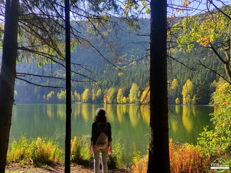 El Lago Sfanta Ana en Rumanía