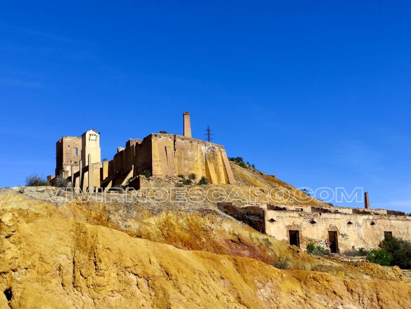 Minas de Mazarrón: estructuras mineras