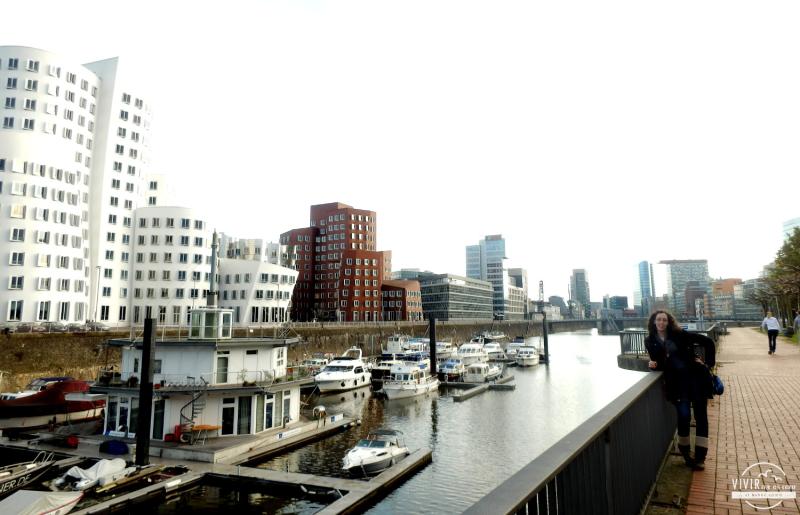 Medienhafen puerto de Düsseldorf