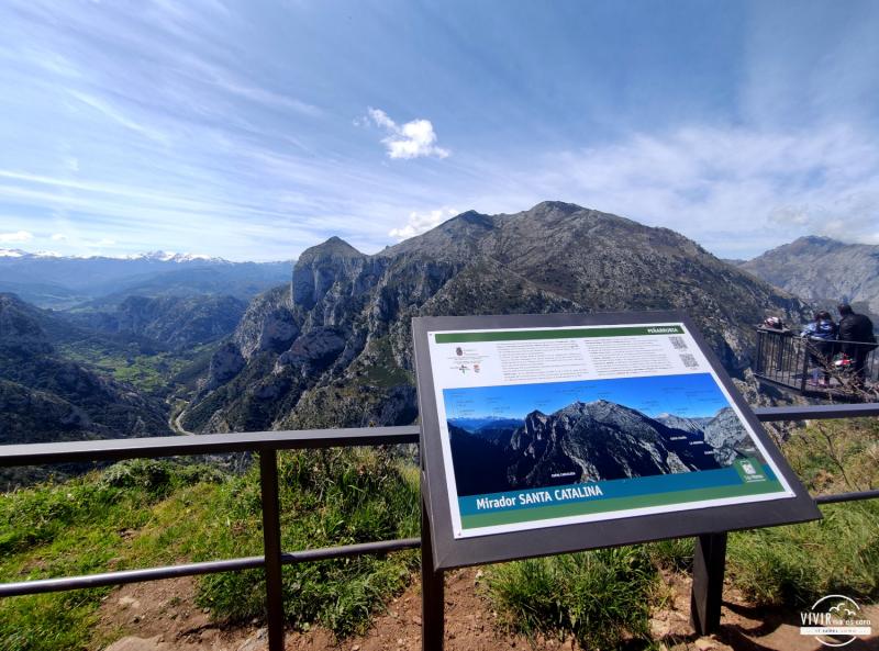 Mirador de Santa Catalina al desfiladero de la Hermida (Cantabria)