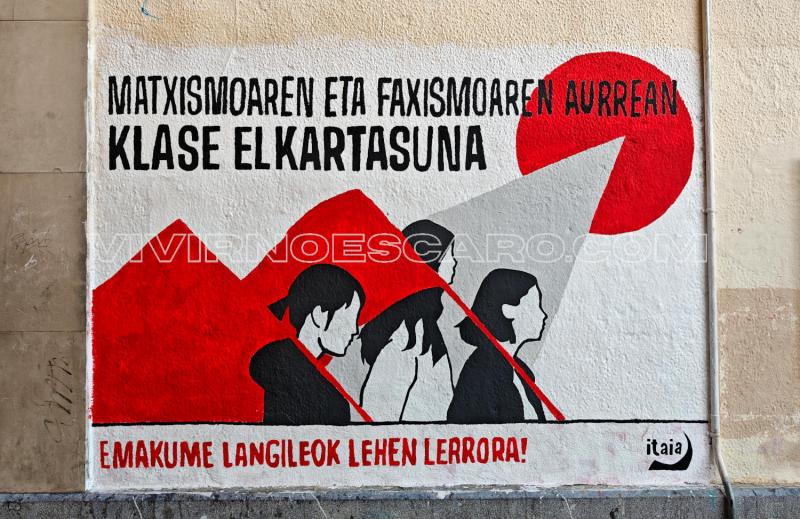 Mural reivindicativo Vitoria-Gasteiz