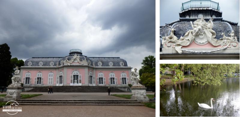 Palacio de Benrath cerca de Dusseldorf