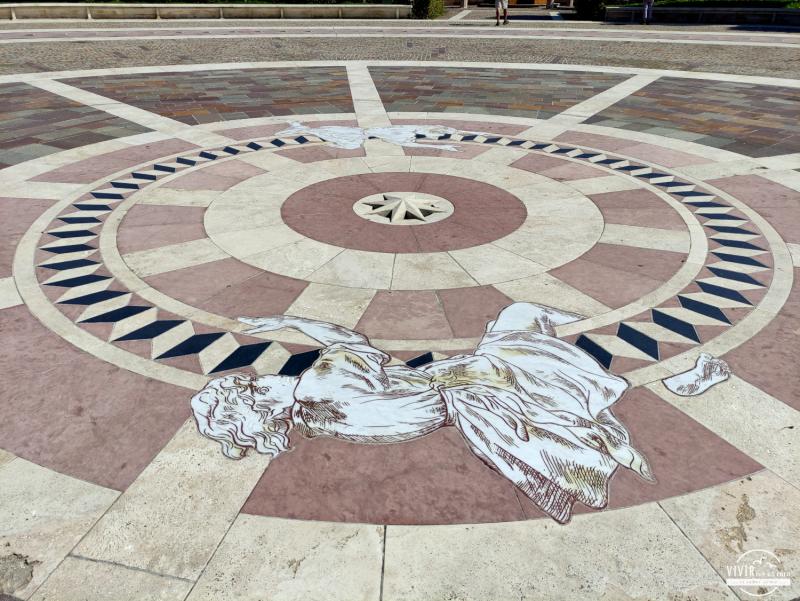 Suelo Plaza Kossuth (Tata, Hungría)