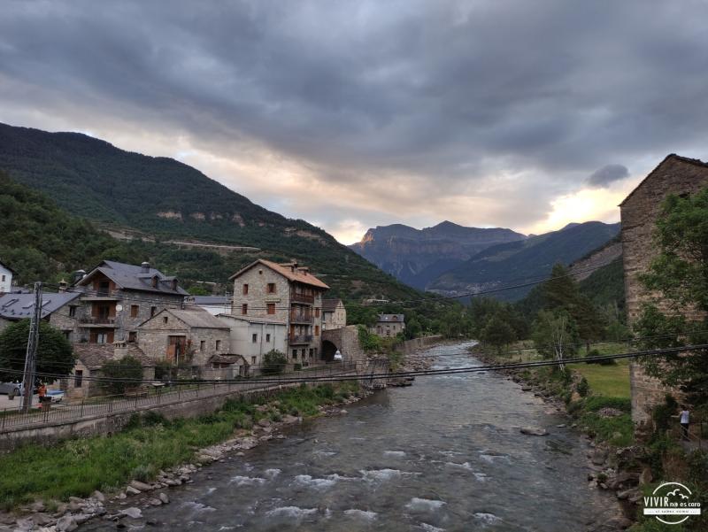 Pueblo de Broto (Sobrarbe, Huesca)
