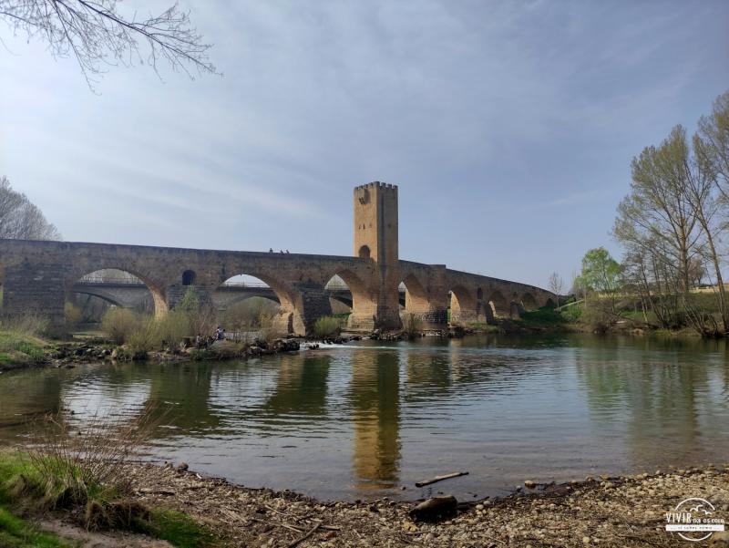Puente romano-medieval en Frías (Burgos)