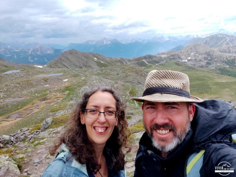 Ruta senderismo Lac de l'Oule (Col du Granon, Ecrins, Francia)