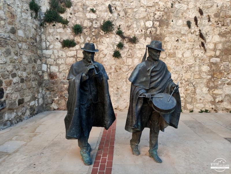 Escultura Tamborilero en Burgos