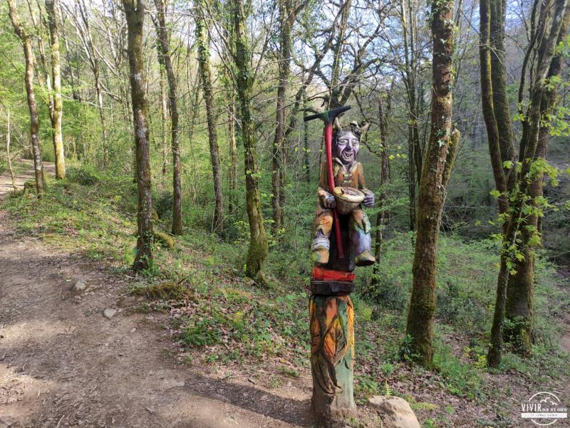 Trasgo Bosque Mitológico Monte Tejas (Cantabria)