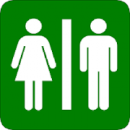 Logo app Where is Public Toilet