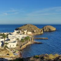 Isleta del Moro en el Parque Natural del Cabo de Gata-Níjar (Almería)
