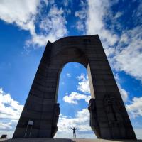Arco de la Libertad en el PN de los Balcanes Centrales (Bulgaria)