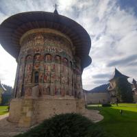 Monasterios pintados de Bucovina en Rumania. Monasterio de Sucevita