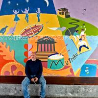 Mural Mutriku: pueblo bonito del País Vasco