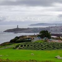 La Torre de Hércules desde el Monte San Pedro (A Coruña)