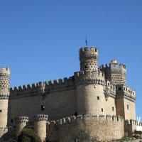 Castillo de Manzanares El Real en Madrid