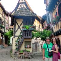 Eiguisheim el pueblo más bonito de la Alsacia en Francia