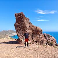 Sendero de Vela Blanca en el Cabo de Gata