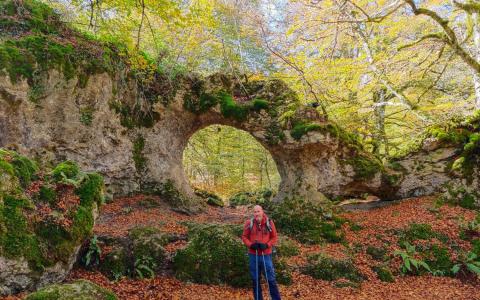Arco de Zalamportillo en el Laberinto de Katarri