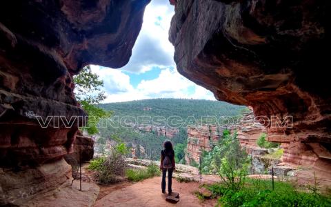 Barranco de la Hoz en Corduente (Alto Tajo, Guadalajara)