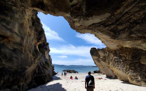 Corme-Porto: Playa Osmo